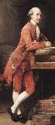 Thomas Gainsborough Portrait of Johann Christian Fischer Sweden oil painting artist